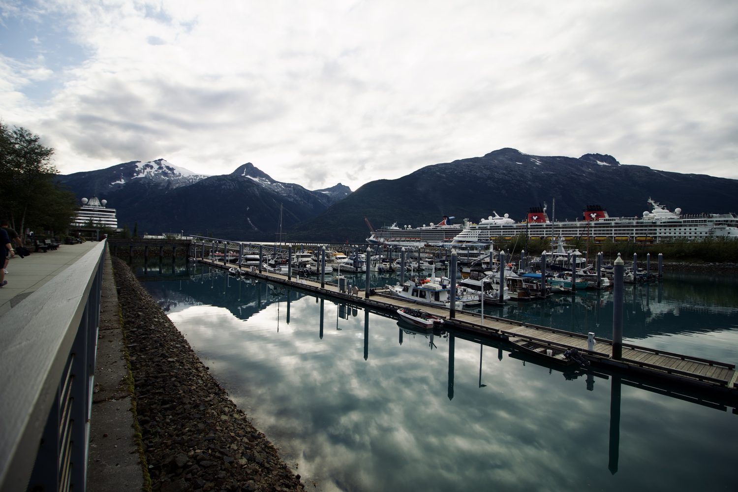 Harbour, ships in