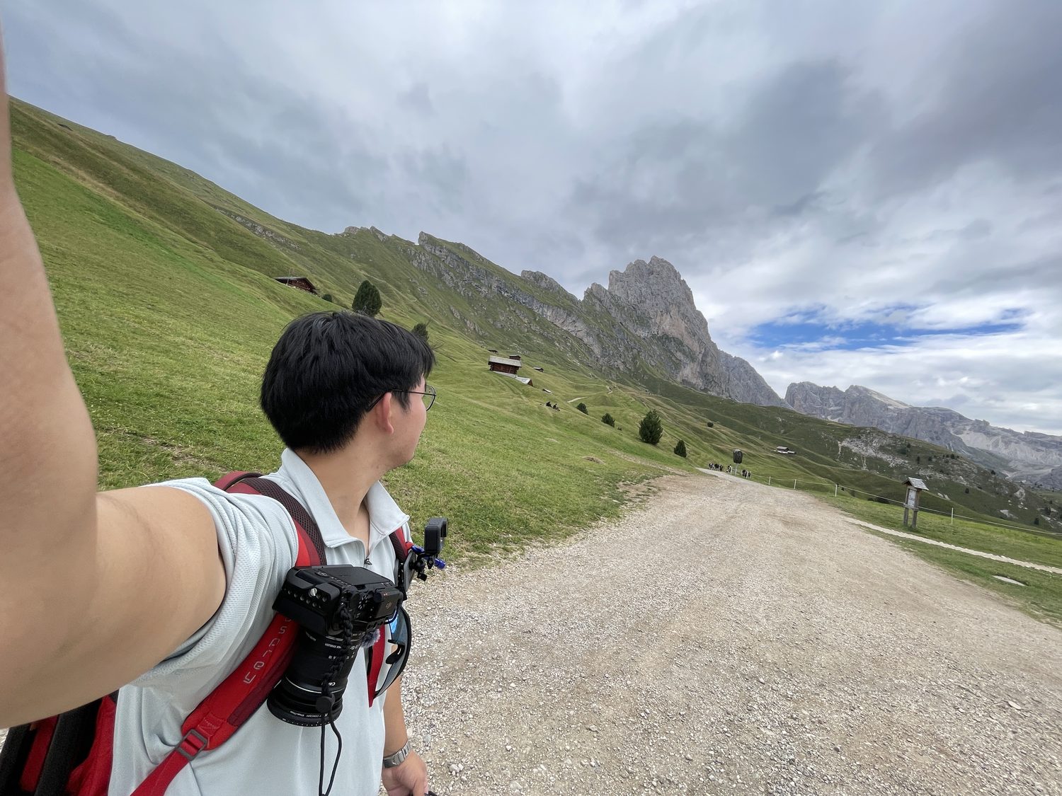 Start of the climb